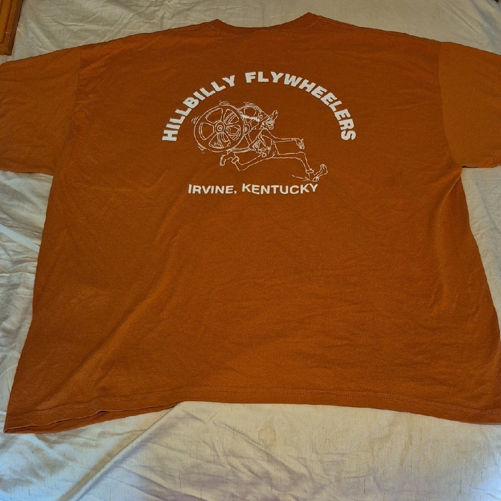 Gildan Ultra Blend Orange T-Shirt XXL